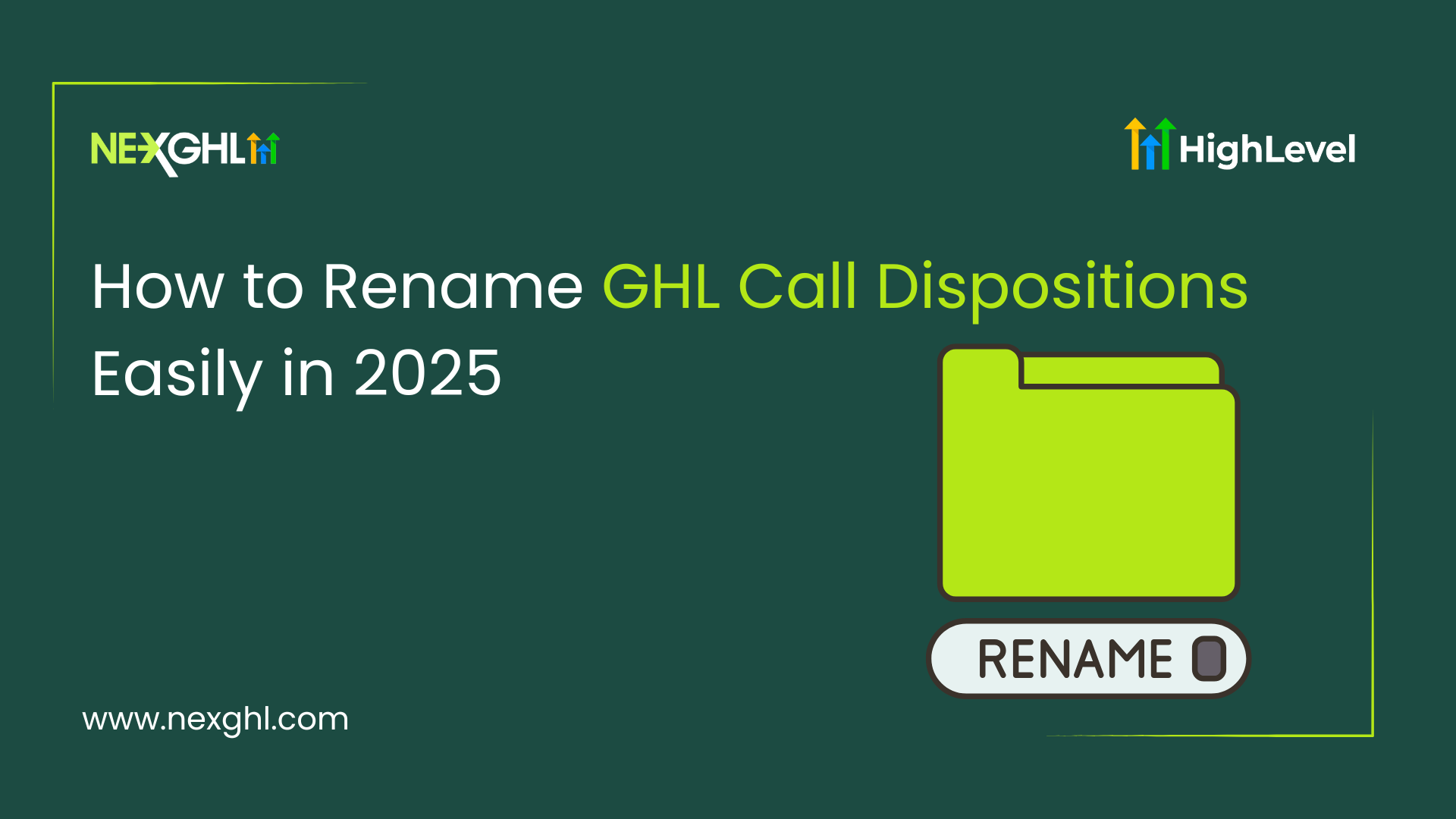 How to Rename GHL Call Dispositions Easily in 2025