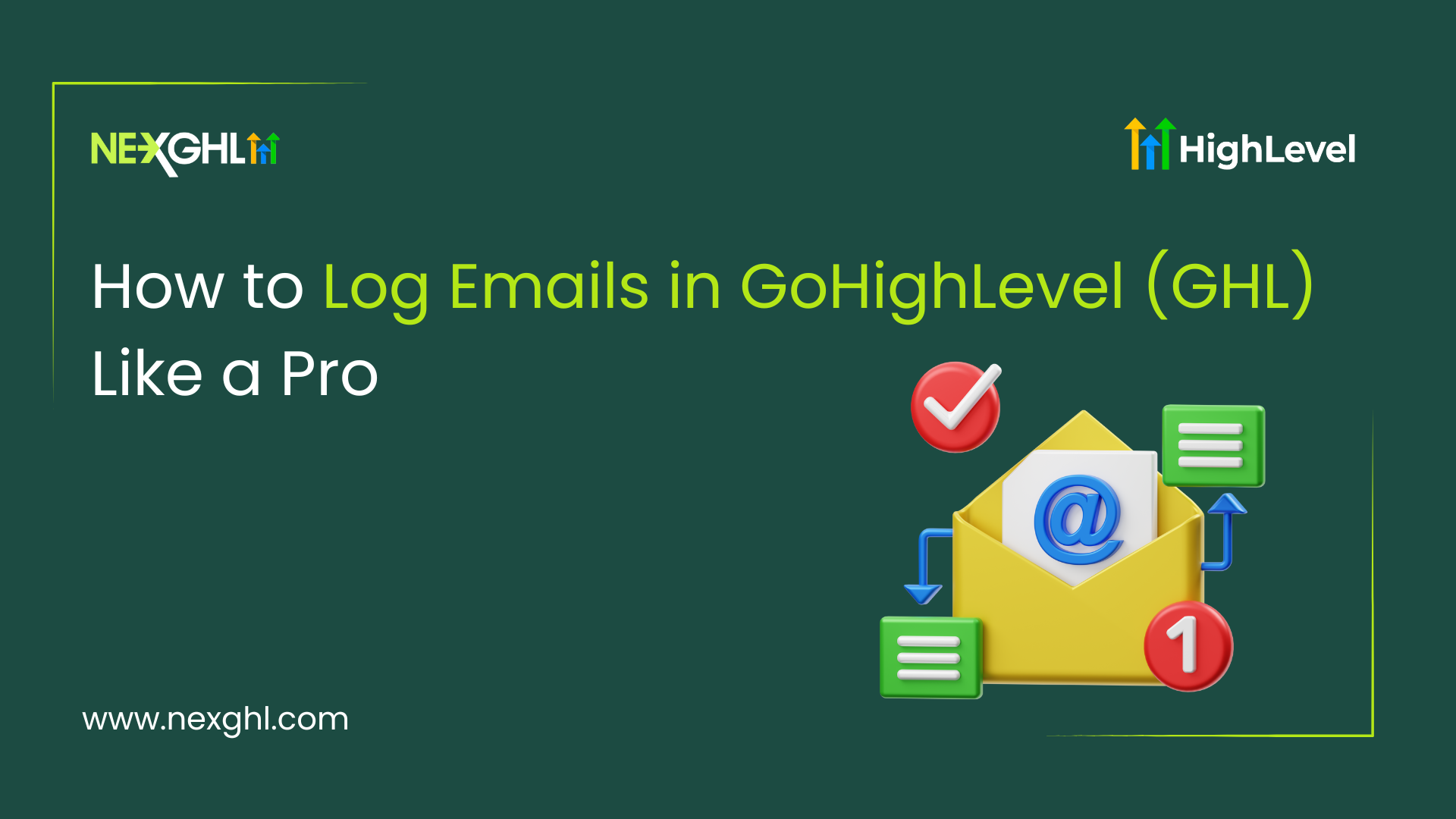 GoHighLevel email logging