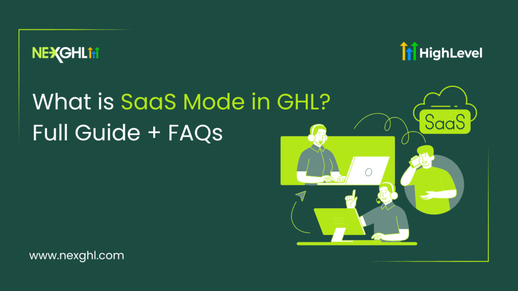 SaaS Mode in GHL