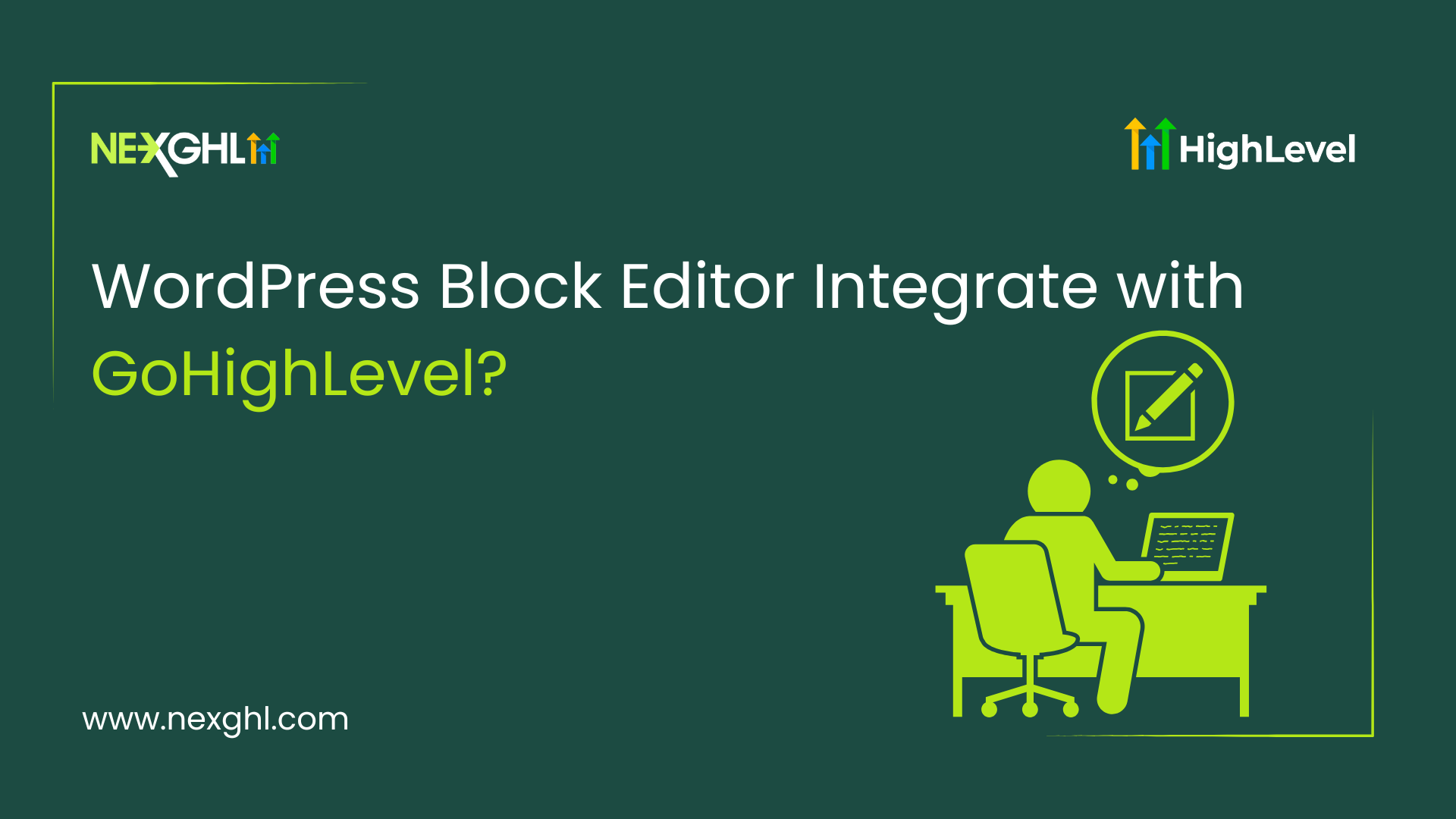 WordPress Block Editor Integrate with GoHighLevel