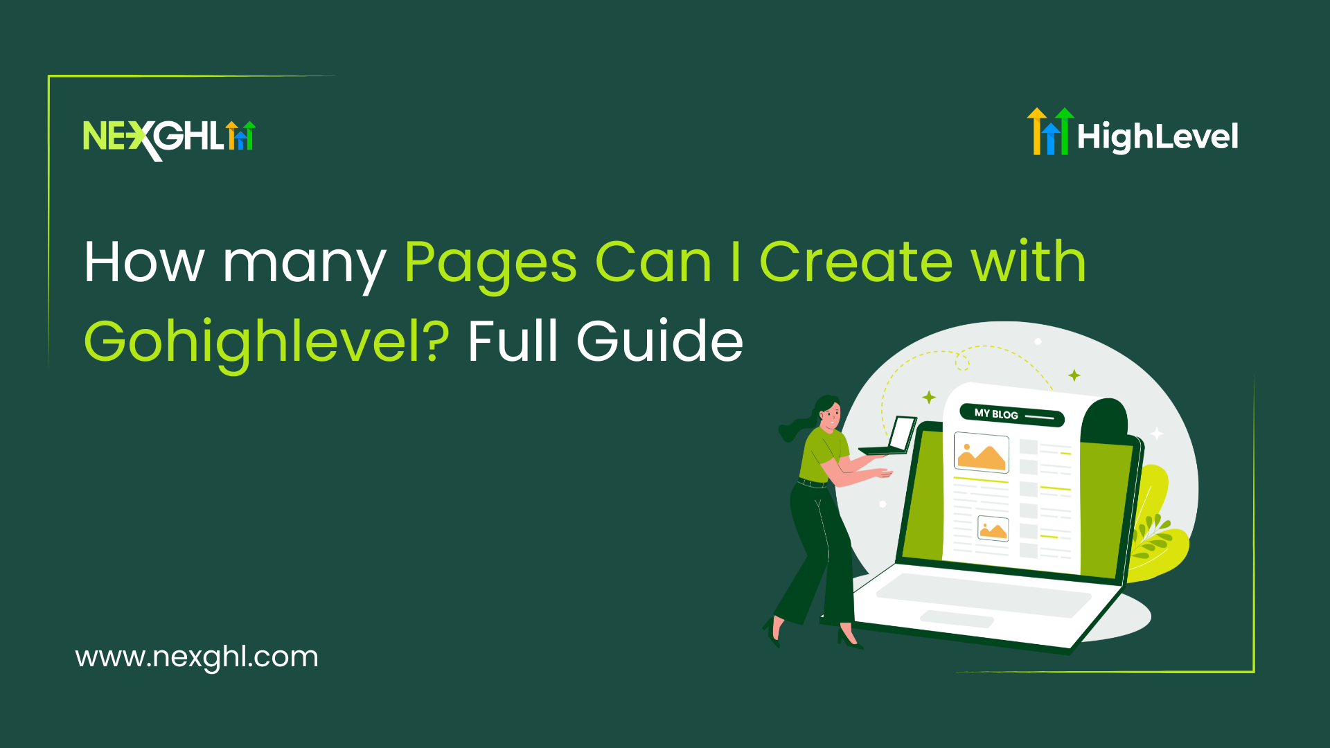 How many Pages Can I Create with Gohighlevel