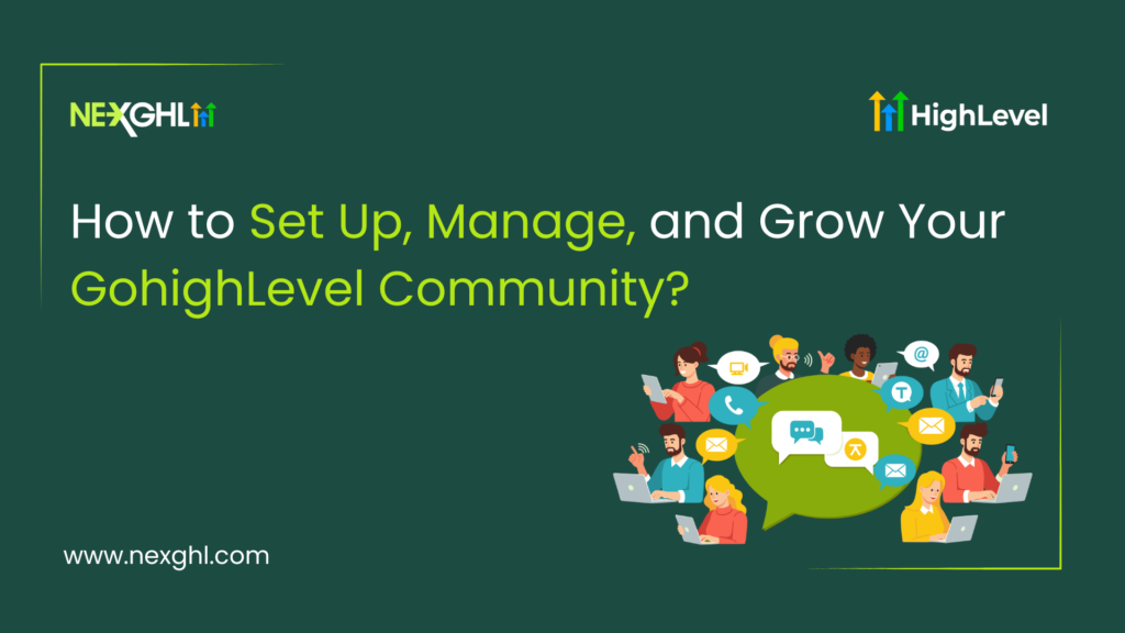 GoHighLevel Community setup