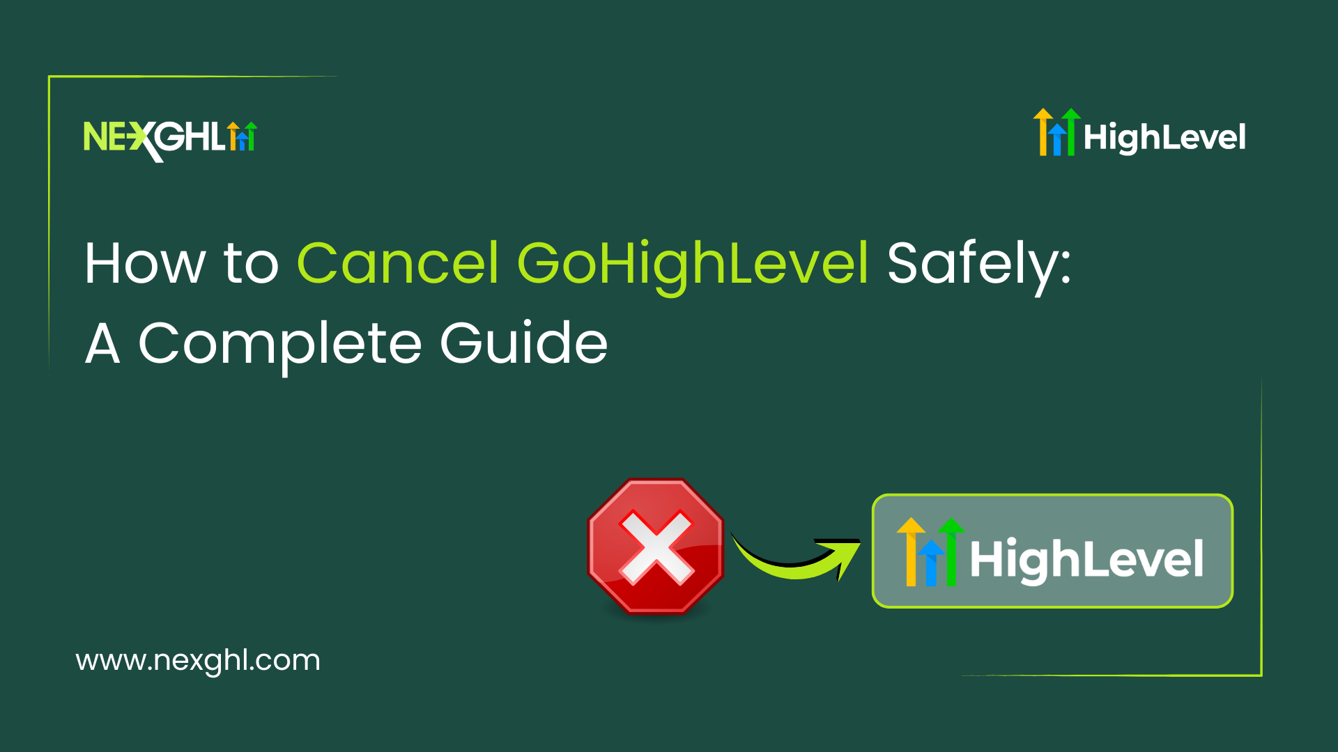 How to Cancel GoHighLevel