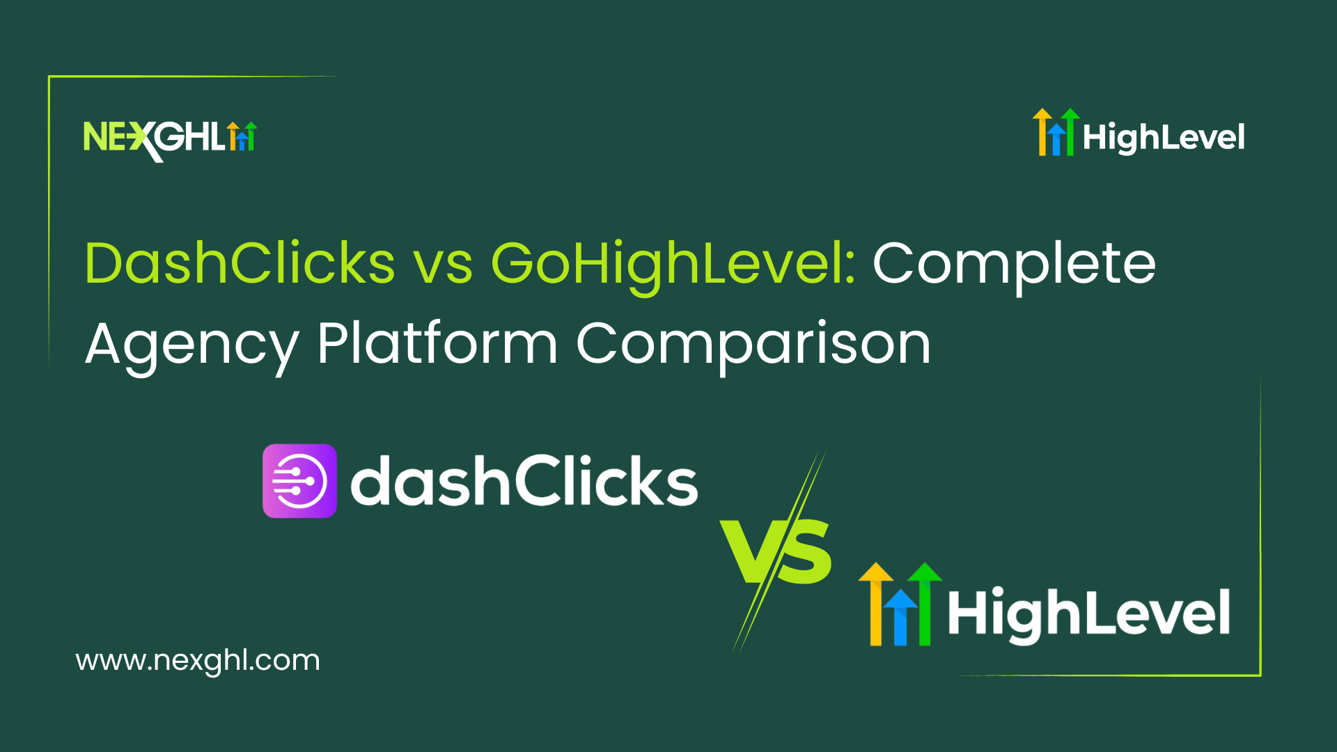 DashClicks vs GoHighLevel