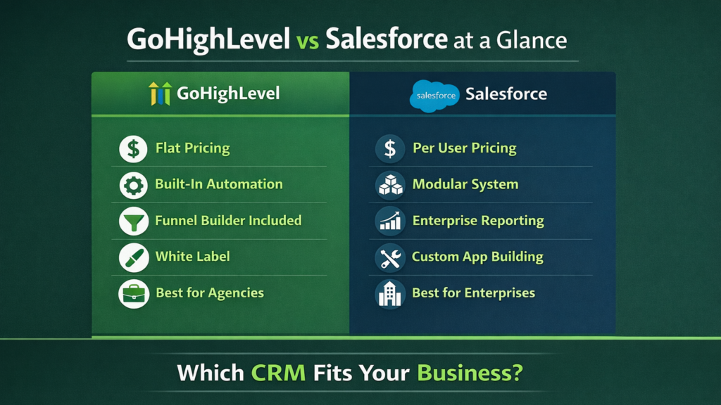 GoHighLevel vs Salesforce