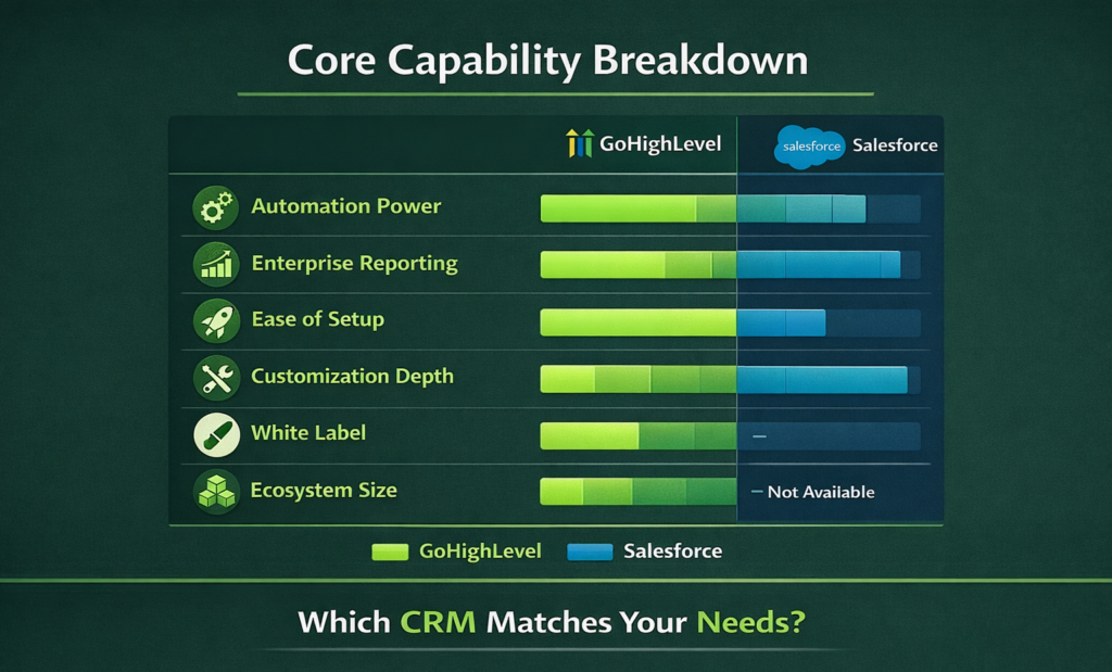 featured camprison GoHighlevel vs Salesforce