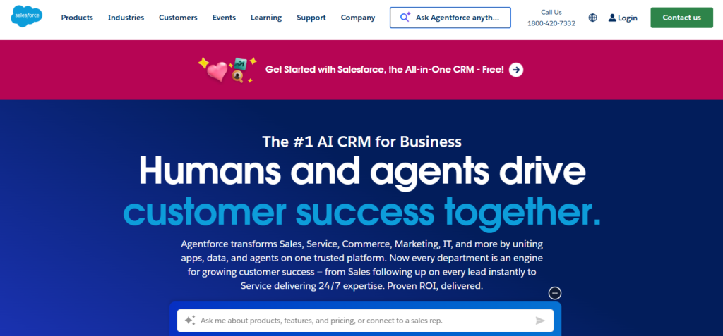 salesforce page