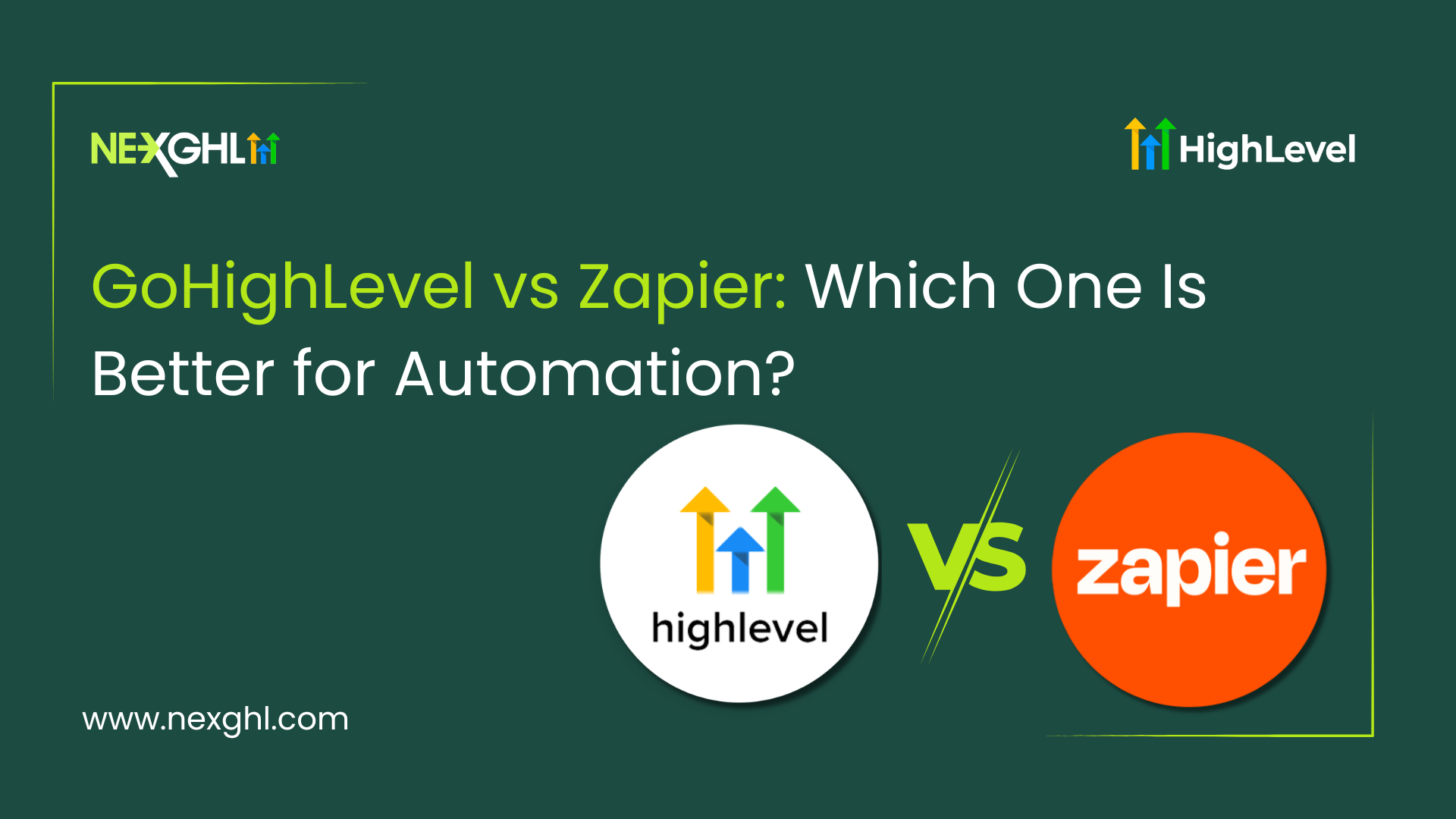 GoHighLevel vs Zapier